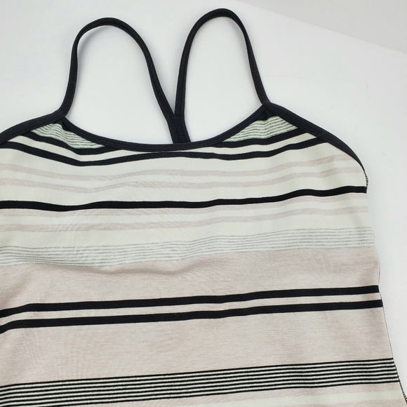 Lululemon Striped Power Y Tank Top - Picture 2 of 5